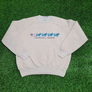 Vintage 1986 Dog Sweatshirt Womens Large 21x23 Canada